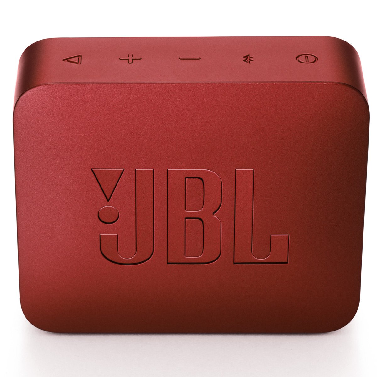 JBL GO2 Waterproof Ultra Portable Bluetooth Speaker with Rich Bass - Red | Wireless Outdoor Speaker for Beach, Pool, Hiking & Travel