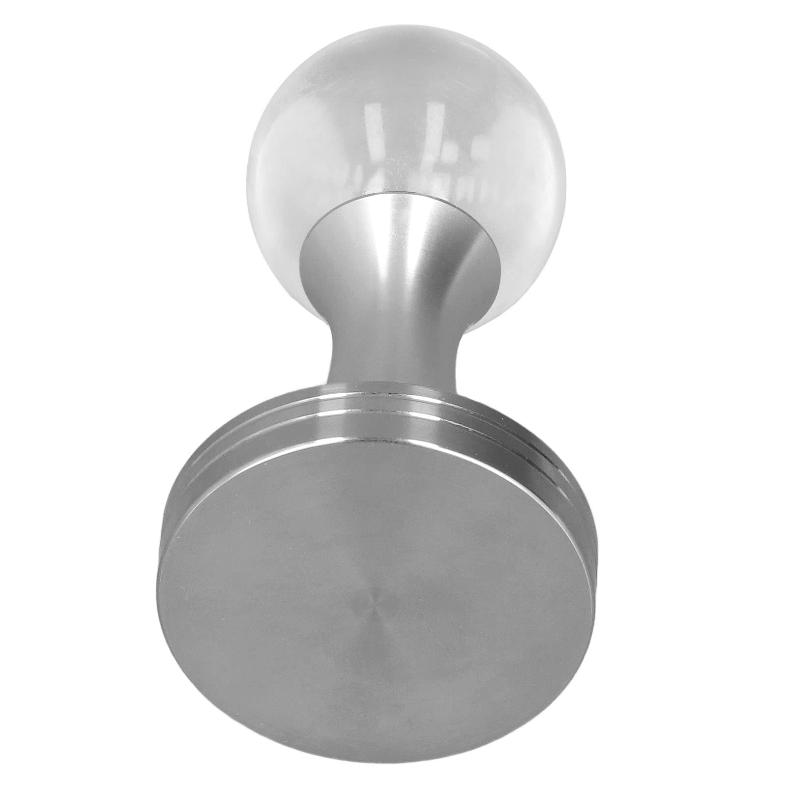 Professional Coffee Tamper - 304 Stainless Steel Base & Crystal Handle for Espresso Machines | Barista Tool for Home & Cafe Use