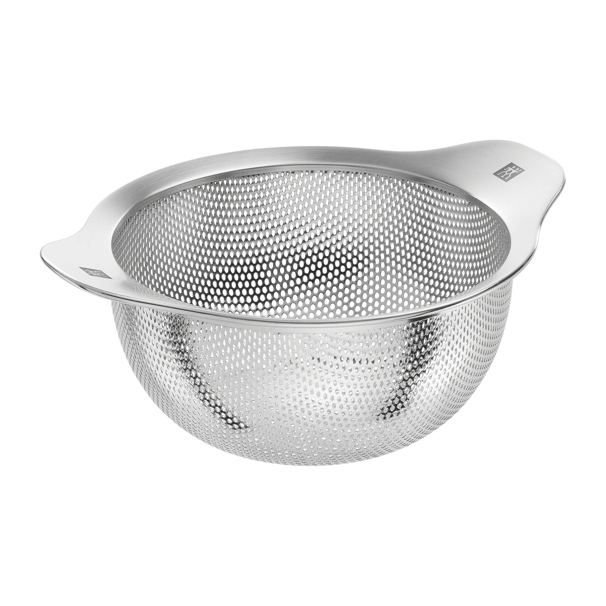 ZWILLING Professional 6.2-inch Stainless Steel Kitchen Strainer - Fine Mesh Colander for Pasta, Vegetables & Fruits - Perfect for Draining, Washing & Straining in Home Cooking