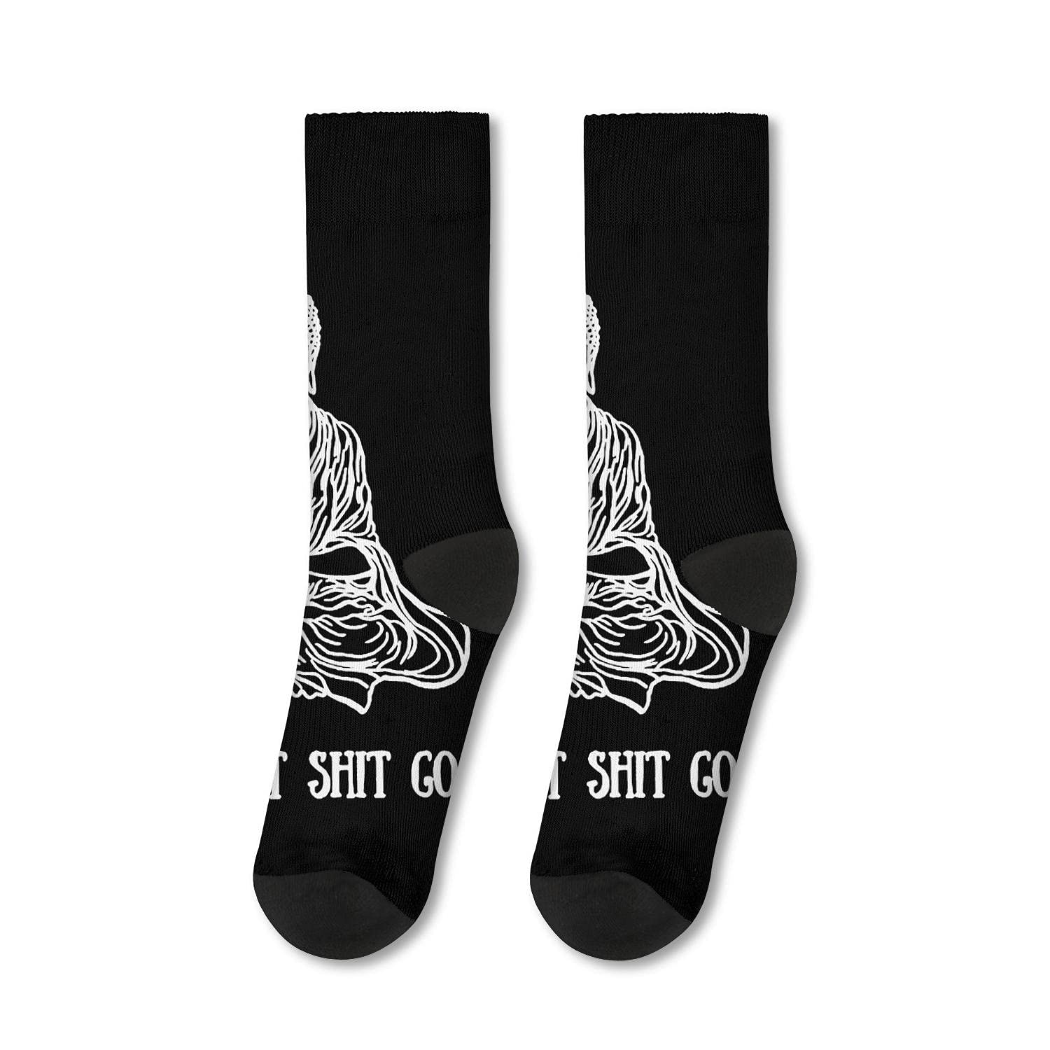 Comfortable High Ankle Crew Socks for Men & Women - Breathable Sports Socks with Cute Funny Designs - Perfect Gift for Athletes, Runners & Casual Wear