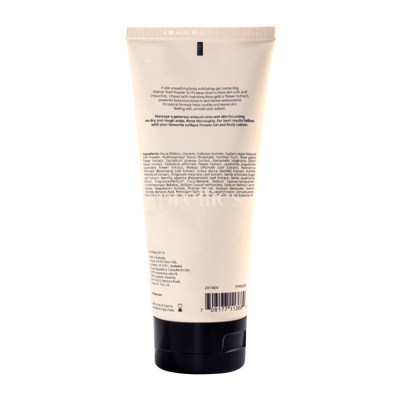 Jurlique Smoothing Body Exfoliating Gel with Rose - 200ml | Gentle Exfoliator for Soft, Smooth Skin | Perfect for Shower & Spa Days