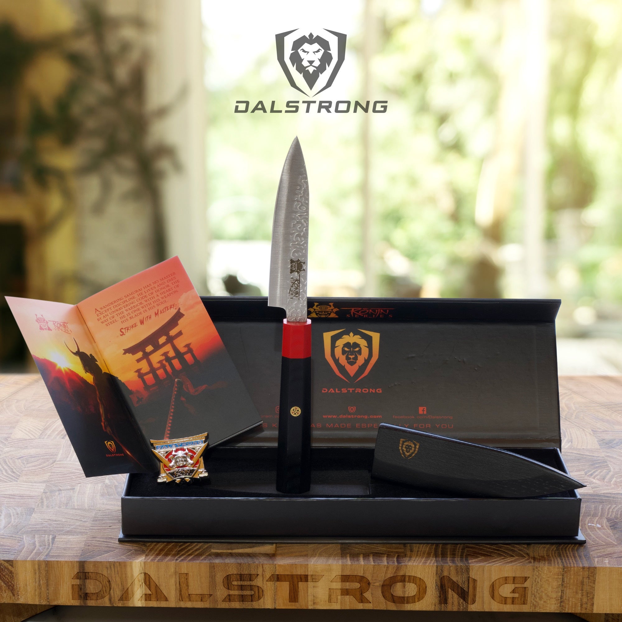 Dalstrong Ronin Series 4.5-inch Paring Knife - Double Bevel Blade for Precision Cutting - Perfect for Peeling, Slicing & Detailed Kitchen Tasks