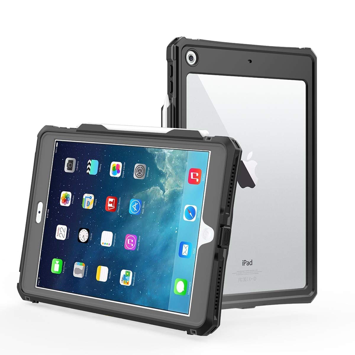 SaharaCase Rugged Waterproof Case for Apple iPad 10.2