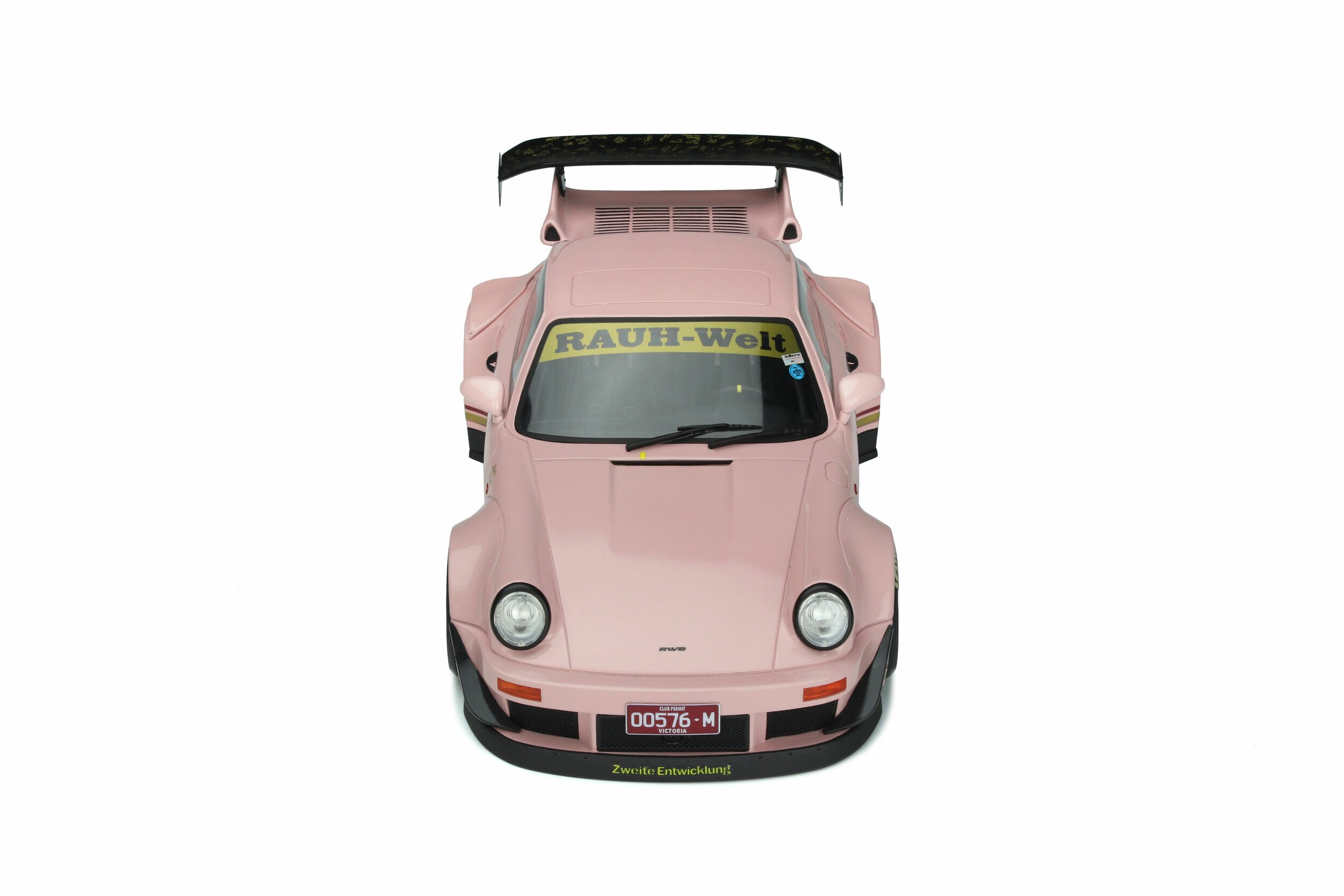 GT Spirit 1:18 Scale Porsche RWB Southern Cross Edition Diecast Model Car - Pink Collectible for Display, Gift & Racing Enthusiasts