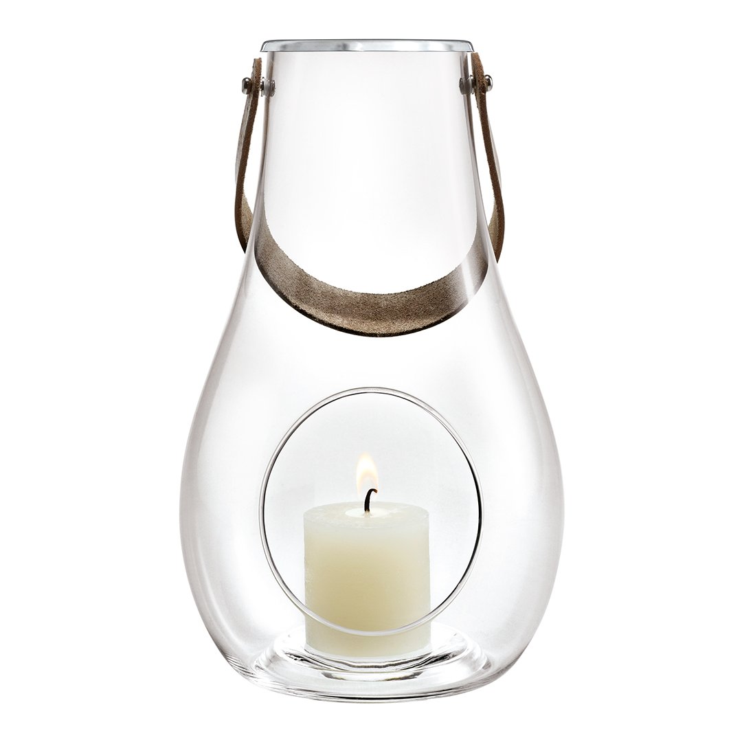 Modern LED Light Lantern for Home Decor - Indoor & Outdoor Decorative Lighting for Patio, Garden, and Camping