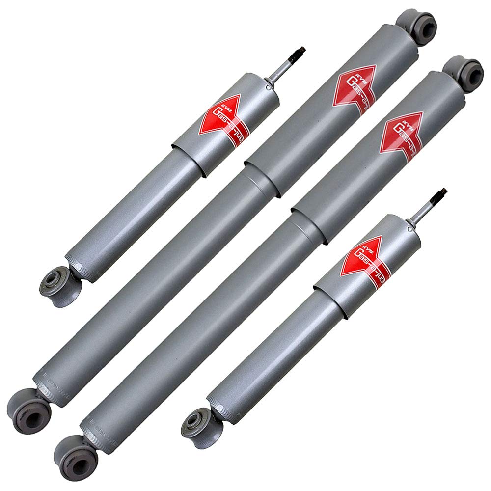 BuyAutoParts 77-62130AX New Set of 4 Gas-A-Just Shocks Struts for Chevy LUV & Nissan 720 Trucks - Heavy Duty Suspension Upgrade for Off-Roading & Towing