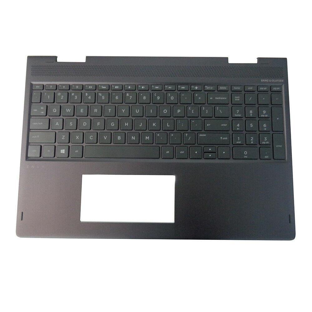 Original HP ENVY 15 BQ 15Z BQ 15M BQ Palmrest with Backlit Keyboard 924335-001 Replacement Part for Laptop Repair | Perfect for Home Office & Gaming Setups