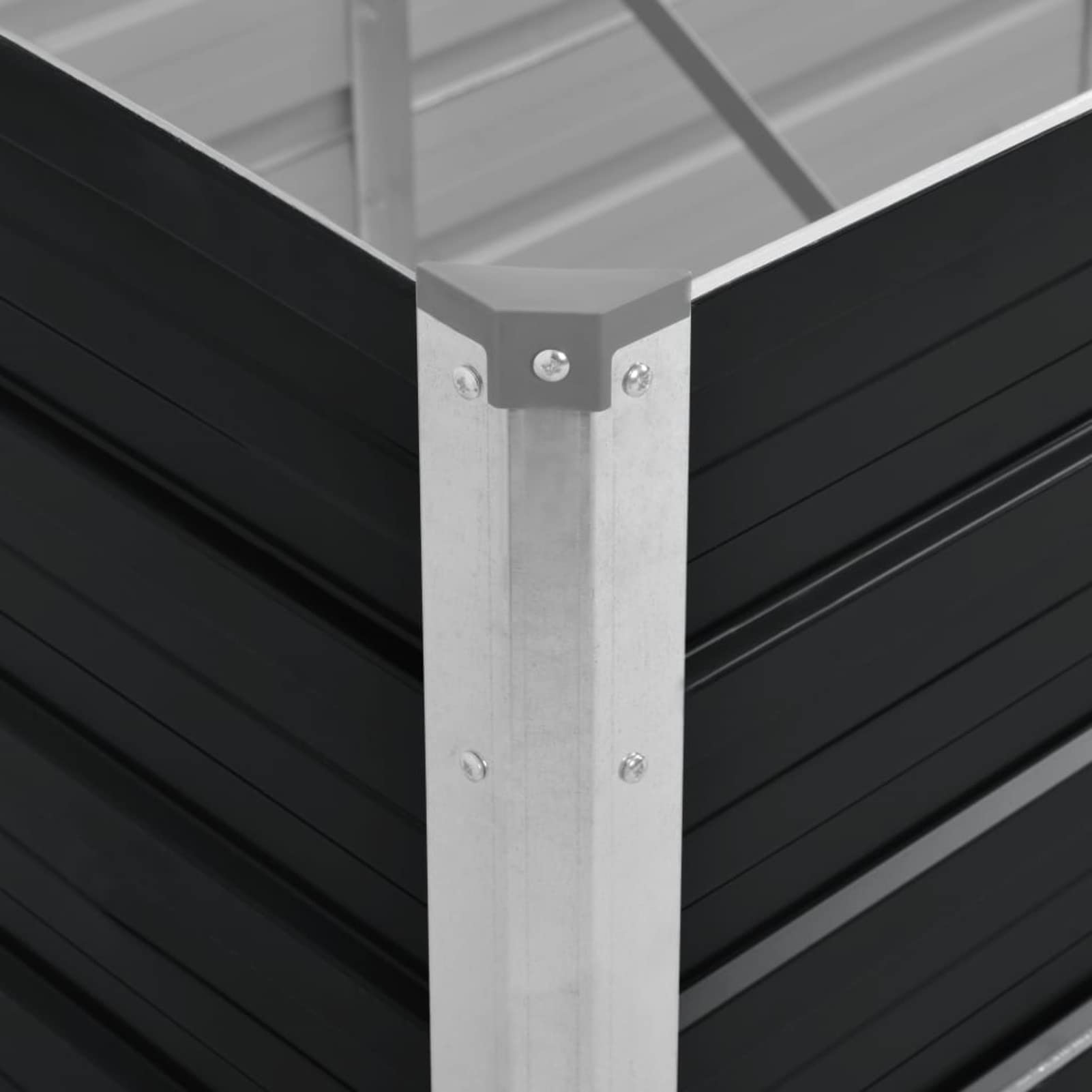 Galvanized Steel Raised Garden Bed Planter 126