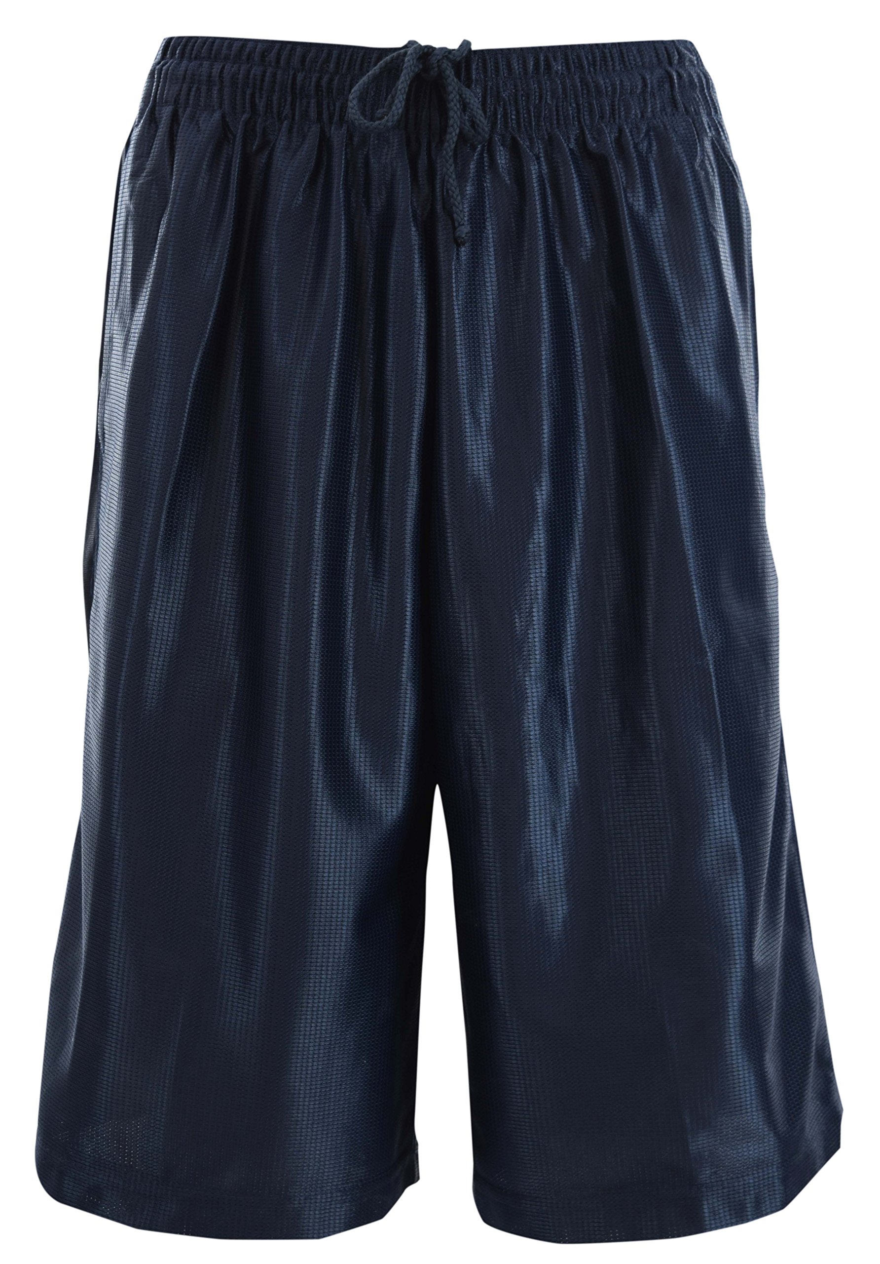 Men's Solid Color Basketball Training Shorts with Pockets & Drawstring - Breathable Gym Shorts for Workout, Running & Casual Wear