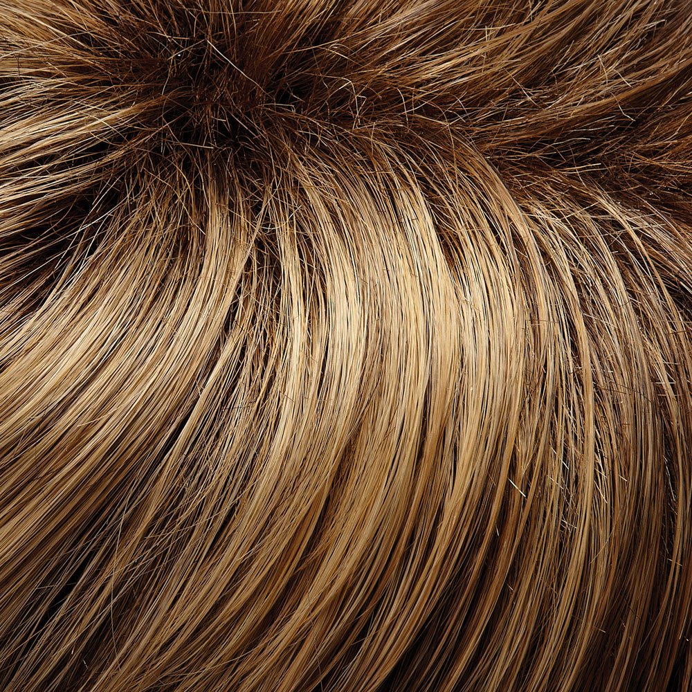 Jon Renau HEAT Synthetic Hair Topper - 24BT18S8 for Women | Heat Friendly & Natural Looking Hairpiece for Thinning Hair | Perfect for Everyday Wear, Styling & Special Occasions
