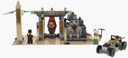 LEGO Adventurers 5958 Mummy's Tomb Building Blocks Set - Ancient Egypt Pyramid Adventure Toy for Kids & Collectors | Perfect for Creative Play, Birthday Gifts & Display