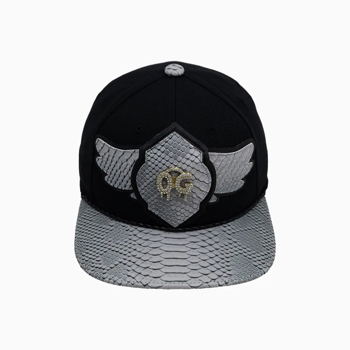 Breyer's Buck 50 OG Wool Hat with Faux Snake Skin Visor - Stylish Winter Beanie for Outdoor Adventures & Urban Fashion