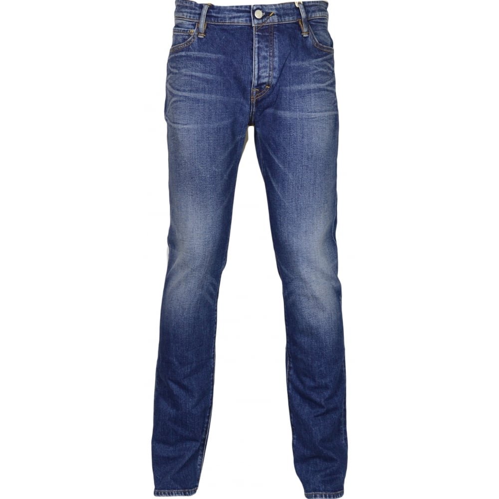 Franklin & Marshall Boston Light Wash Jeans 38