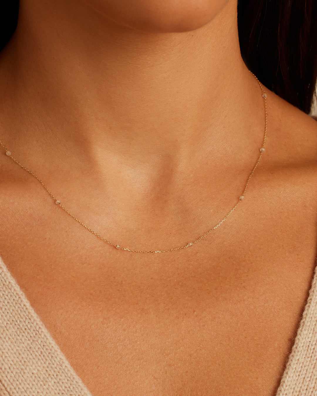 Newport Birthstone Necklace - Personalized Sterling Silver Jewelry Gift for Women - Perfect for Birthdays, Anniversaries & Mother's Day