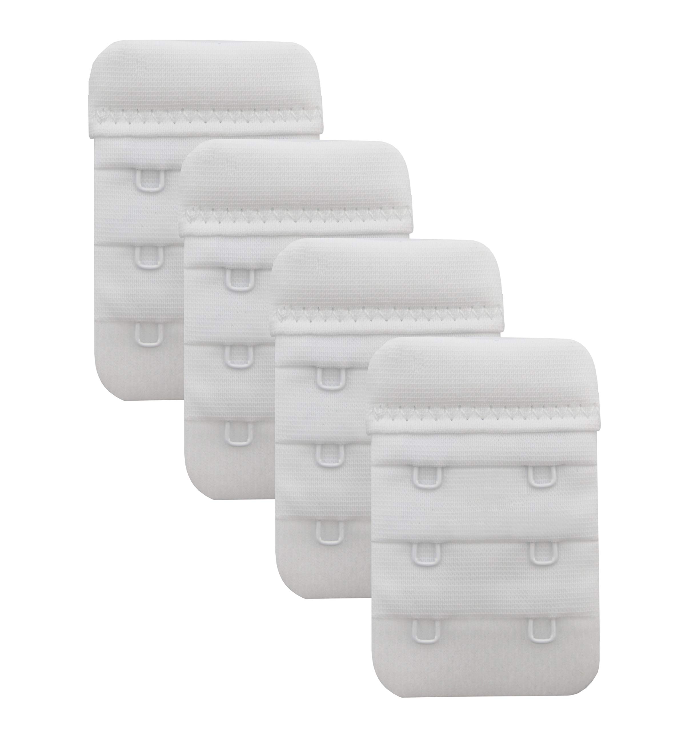 Tamlien Bra Extender - 2 Hook, 3 Hook, 4 Hook, 5 Hook Options - Soft Comfortable Bra Band Extension for Women - Perfect for Pregnancy, Weight Fluctuations & Back Pain Relief