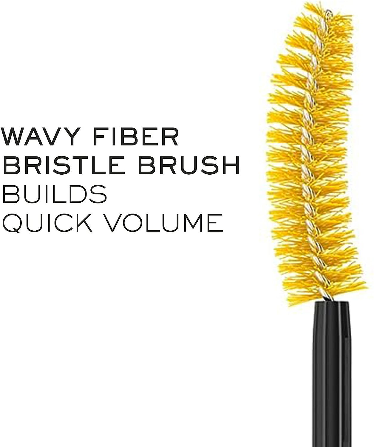 Kiss Beauty Ultra Volume Volumizing Mascara - Waterproof, Smudge Proof & Long Lasting for Bold Dramatic Lashes | Perfect for Daytime Glam, Night Out Makeup & Special Occasions