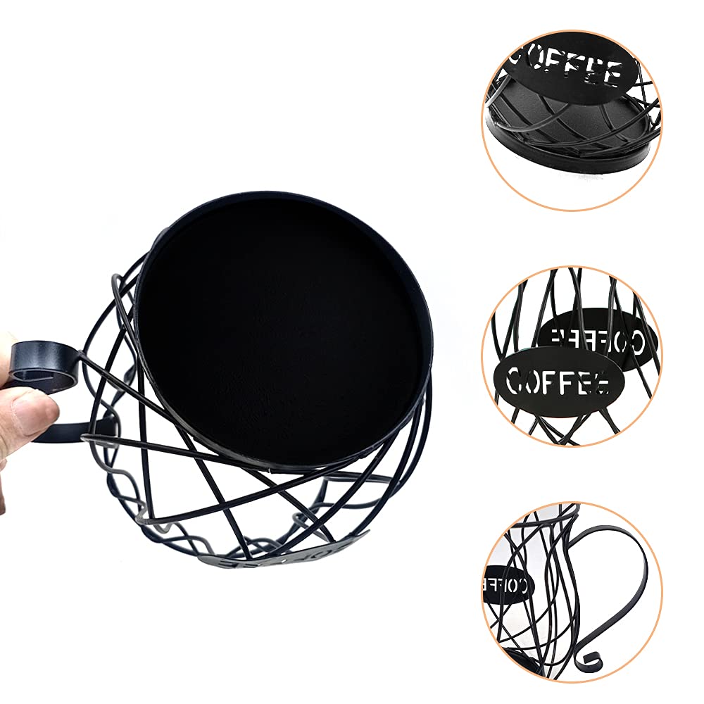 K Cup Holder & Coffee Pod Organizer - Countertop Storage for Keurig K-Cups & Coffee Capsules | Perfect for Kitchen, Office & RV Use