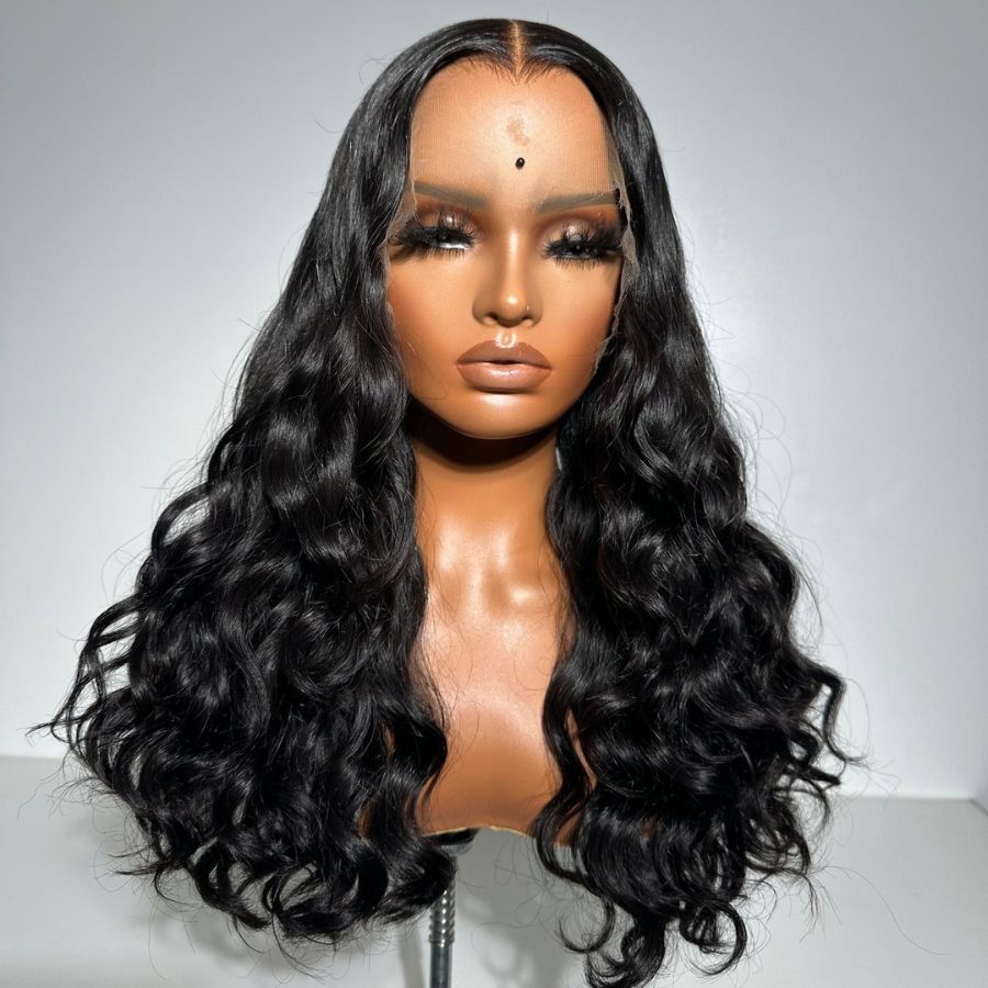 WOWANGEL 13X6 HD Lace Front Wigs Human Hair - Premium Raw Virgin Hair for Black Women | Perfect for Daily Wear, Cosplay & Special Occasions