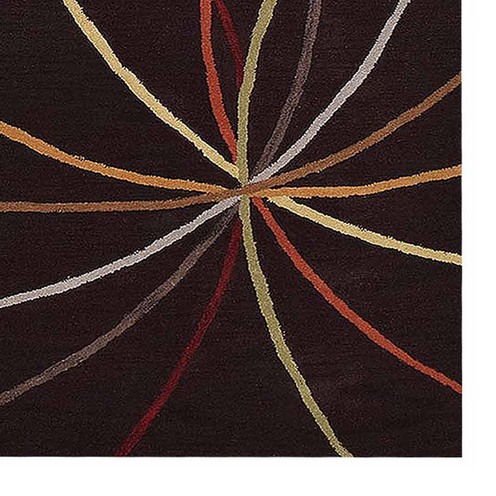 ChicBurst Hand Tufted Wool Area Rug - Soft Modern Boho Rug for Living Room, Bedroom & Nursery - Non-Slip Comfortable Floor Mat for Home Decor