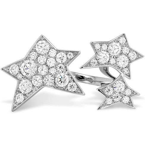 Hearts On Fire Illa Midnight Pave Diamond Ring - 14K White Gold Wedding Band for Women, Perfect for Engagement, Anniversary & Special Occasions
