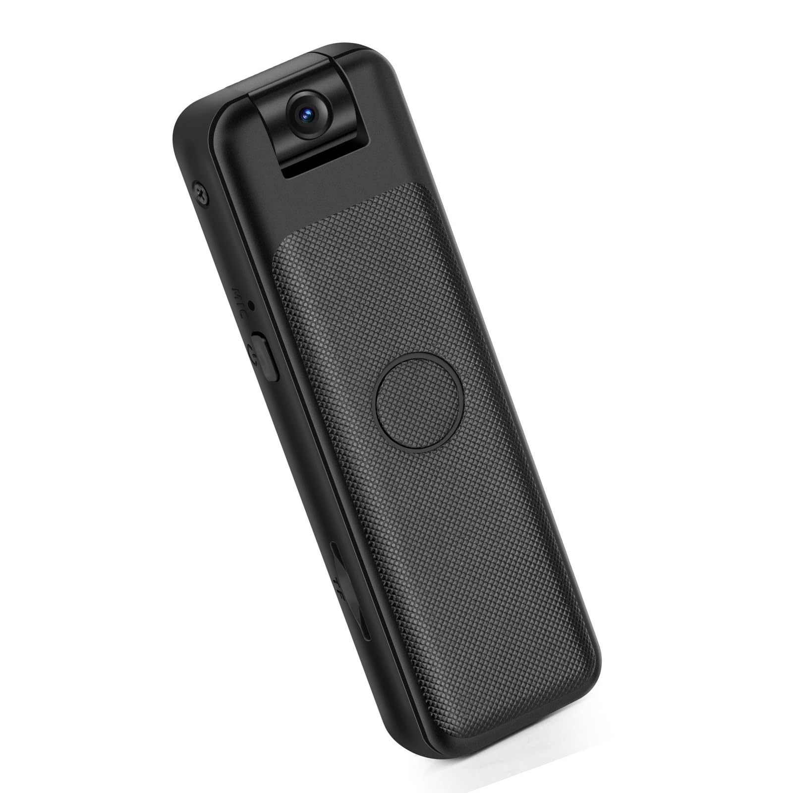 NOLOWY Clip On Body Camera with Audio Recording - Waterproof Wearable Mini Video Recorder for Security, Police, Sports & Outdoor Activities