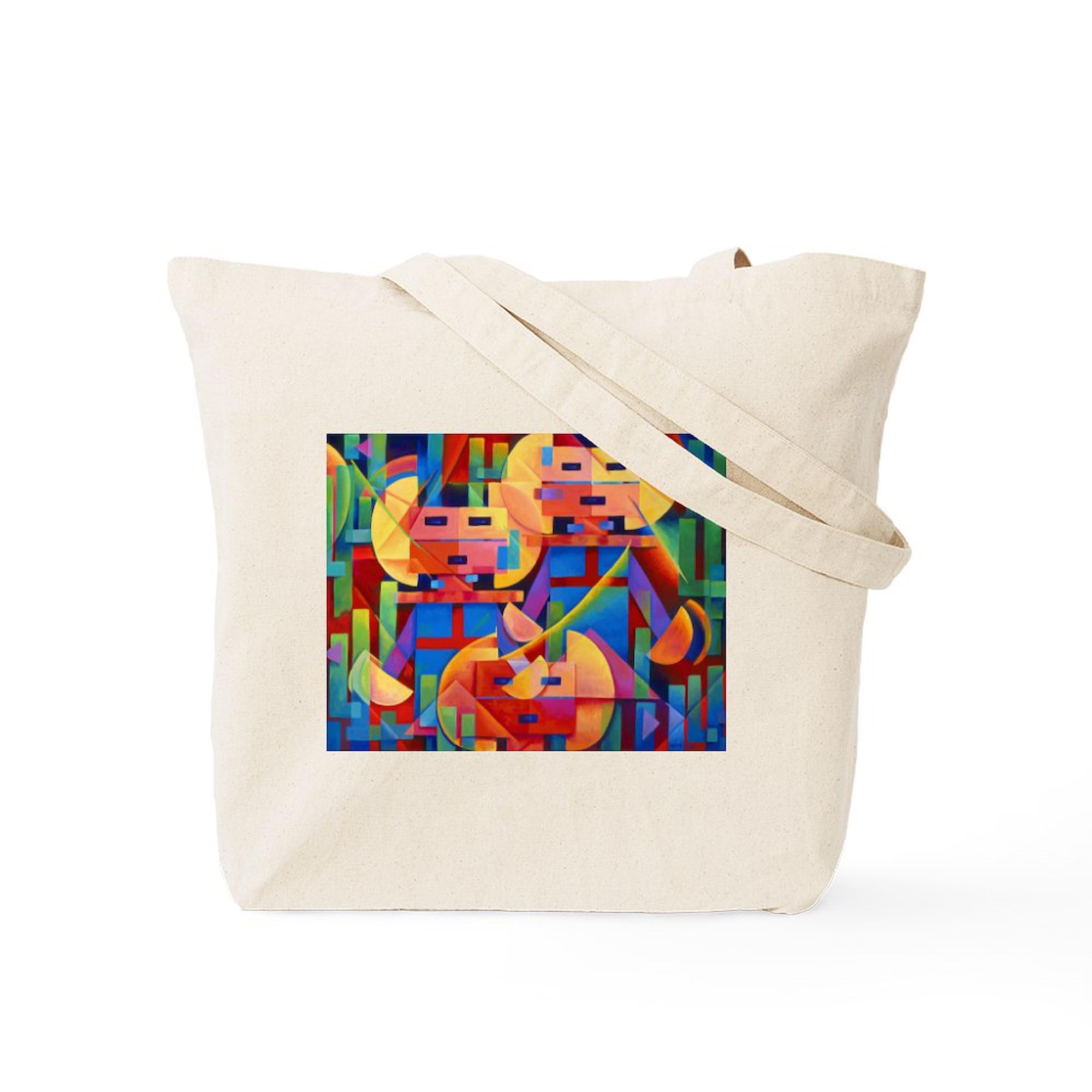 Cactus Spirits' Natural Canvas Tote Bag - Eco-Friendly Reusable Shopping Bag for Groceries, Beach & Daily Use | CafePress
