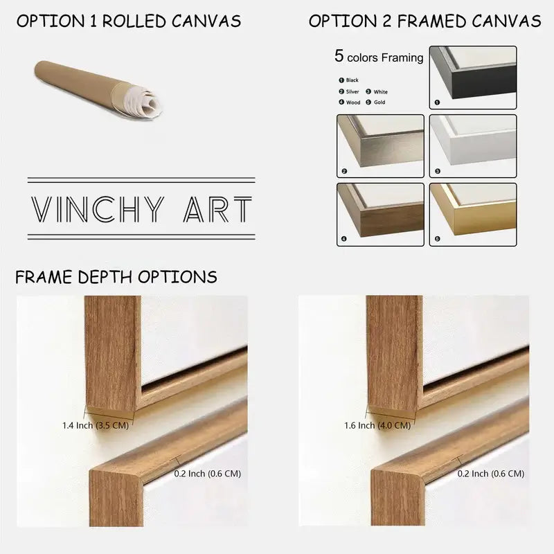 Abstract Painting #AB 104 - Modern Canvas Wall Art for Home & Office Decor | Perfect for Living Room, Bedroom or Workspace