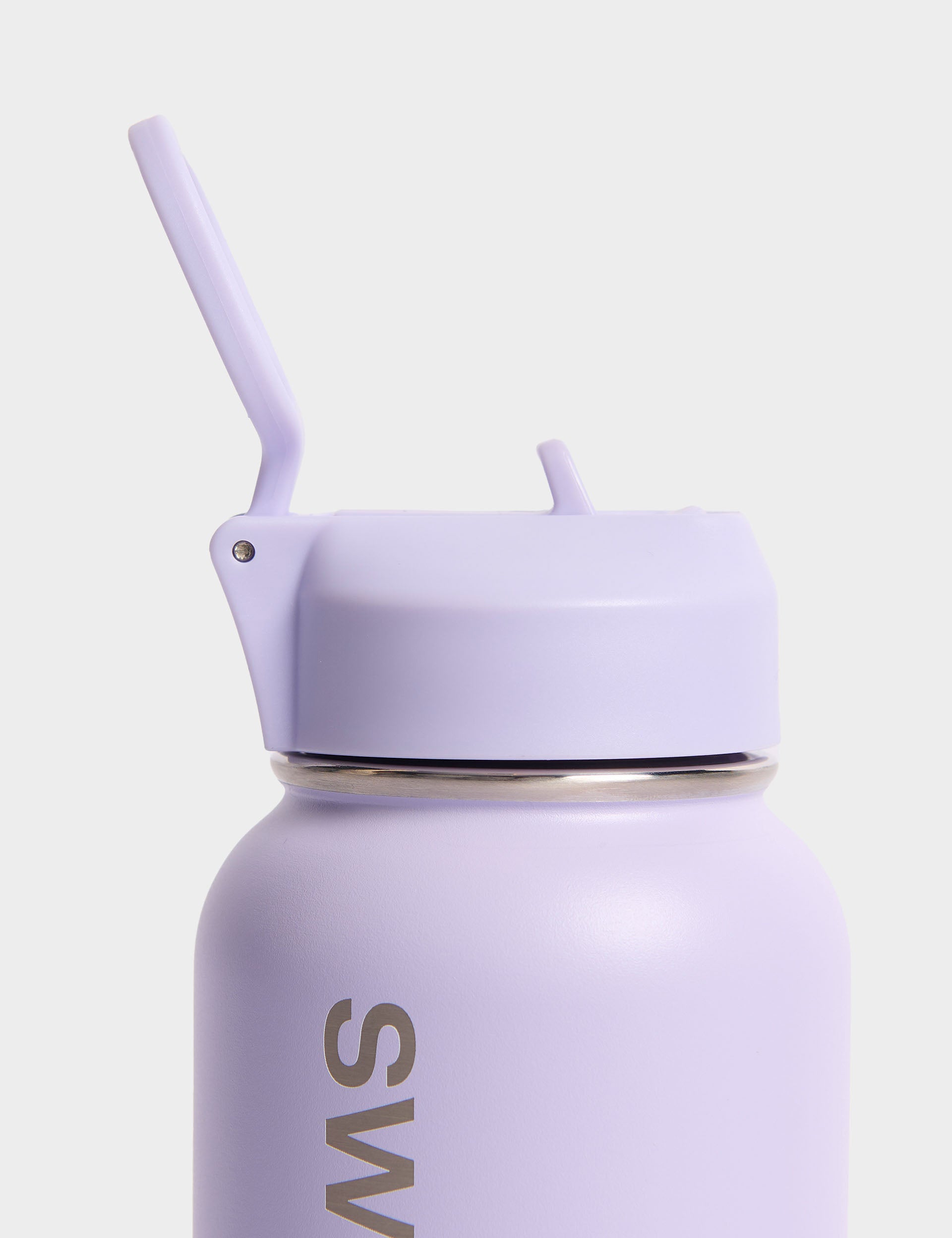 Keep It Chill Straw Water Bottle 950ml - Heather Purple | Insulated Stainless Steel Tumbler for Hot & Cold Drinks | Perfect for Gym, Hiking, Office & Outdoor Activities