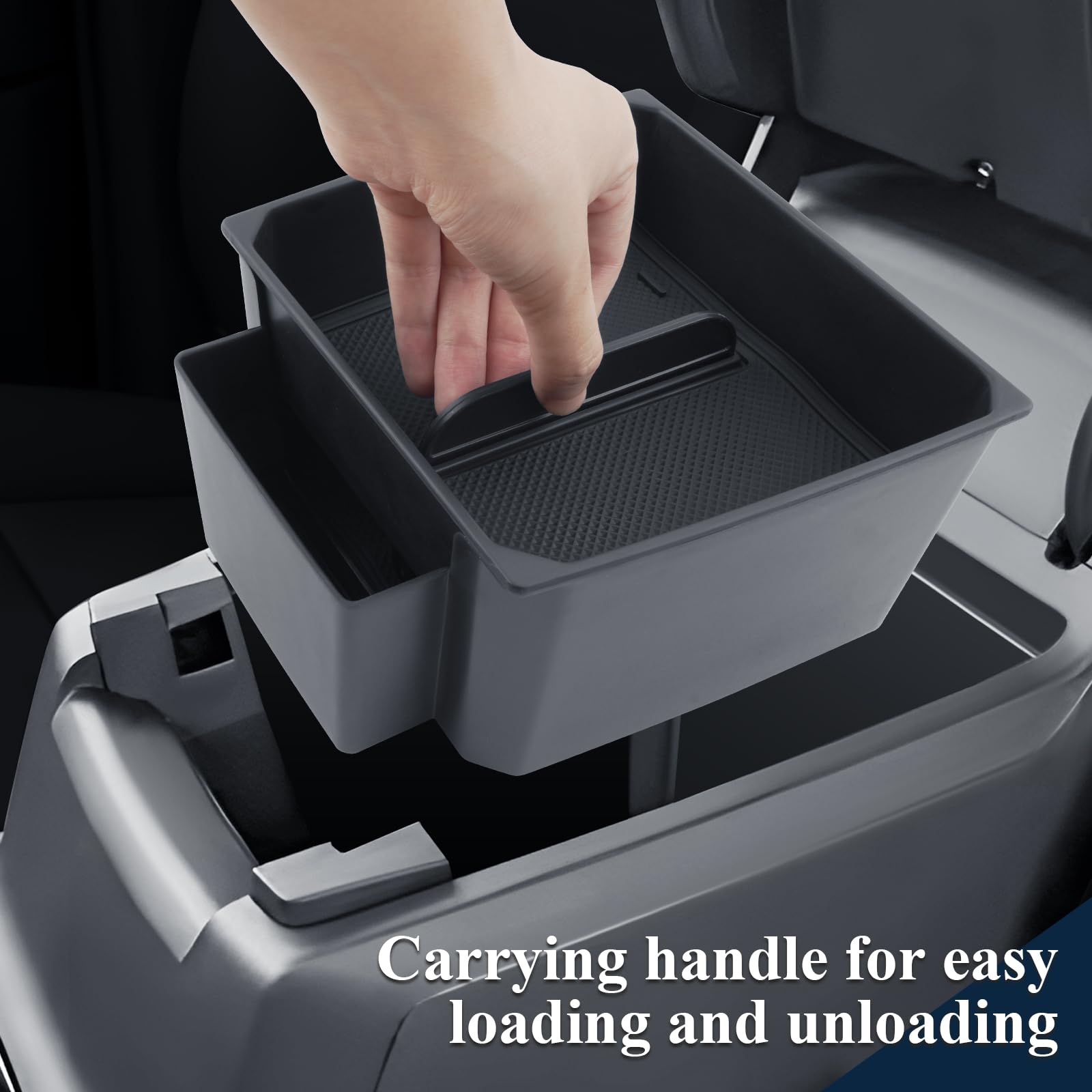 BIBIB0 2-Pack Center Console Organizer for 2023-2025 Chevy Colorado & GMC Canyon - Double Layer Glove Box Tray Insert - Perfect for Car Accessories Organization & Road Trips