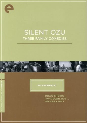 Eclipse Series 10: Silent Ozu - Three Classic Japanese Family Comedies (Tokyo Chorus / I Was Born But... / Passing Fancy) - Criterion Collection DVD | Vintage Cinema, Film Studies & Movie Collector's Item
