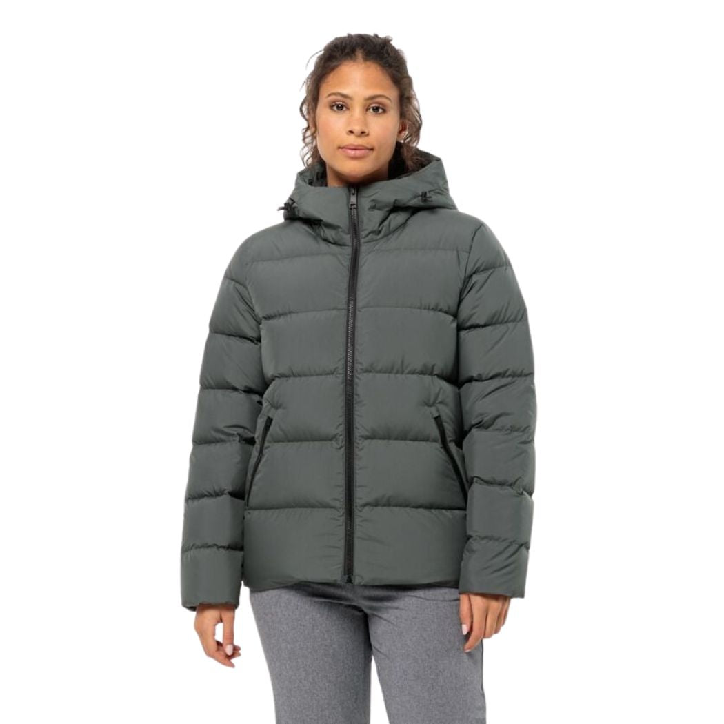 Jack Wolfskin Frozen Palace Women's Winter Jacket - Waterproof Windproof Insulated Coat for Hiking, Skiing & Outdoor Adventures