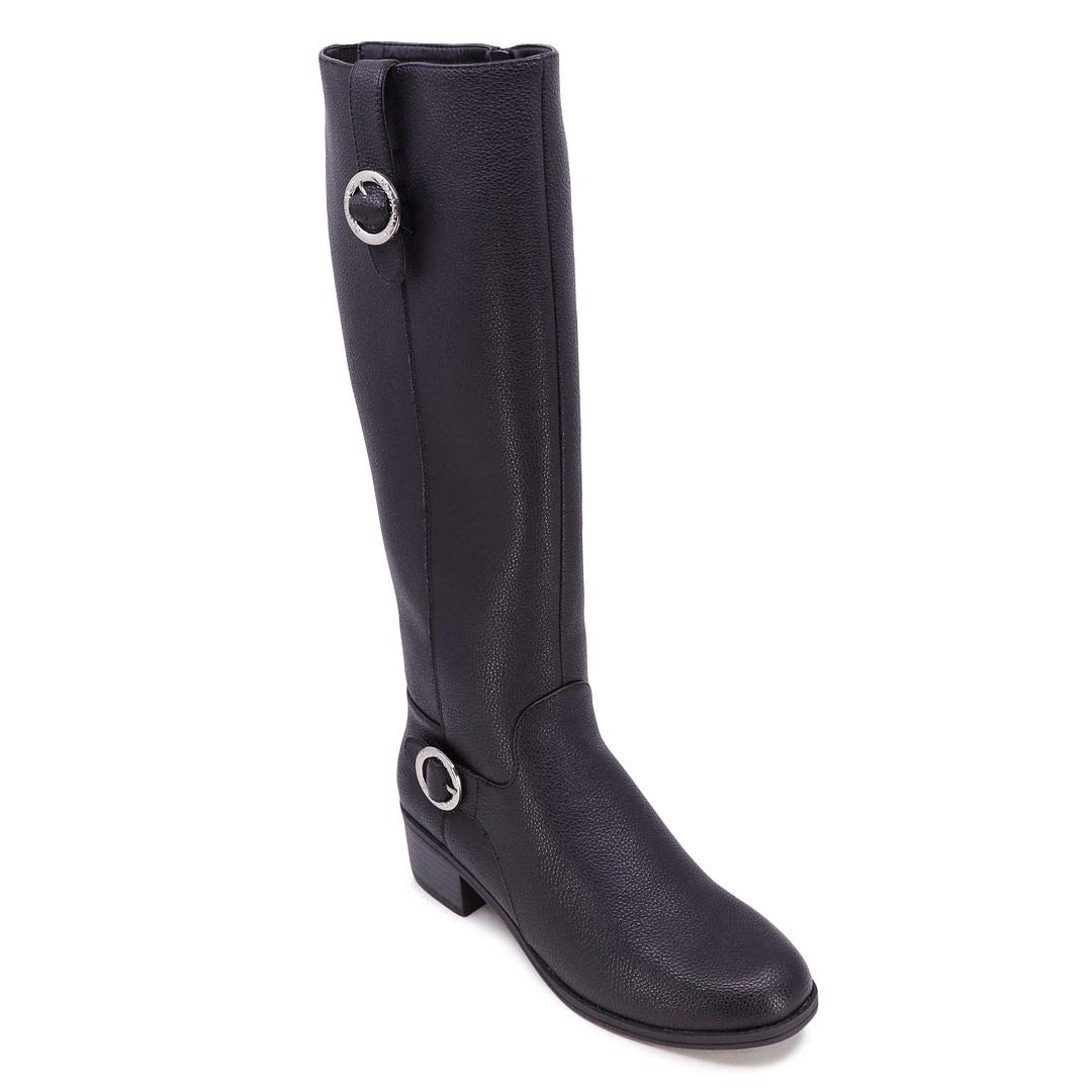 Nautica Women's Knee High Riding Boots - Waterproof Leather Dress Boots for Equestrian, Fashion & Winter Outfits