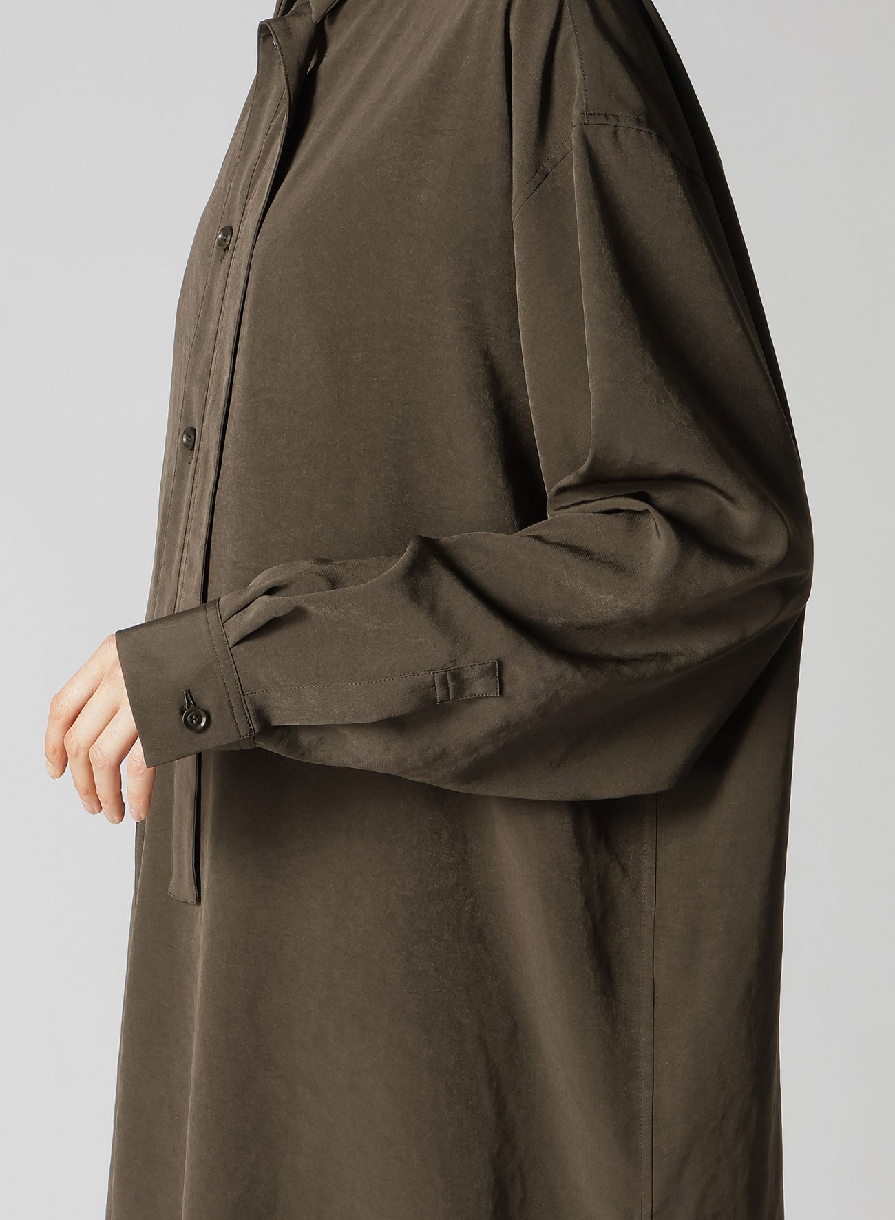 Elegant Crepe de Chine Front Placket Blouse for Women | Office Wear & Casual Chic Outfits | Perfect for Work, Dates & Special Occasions