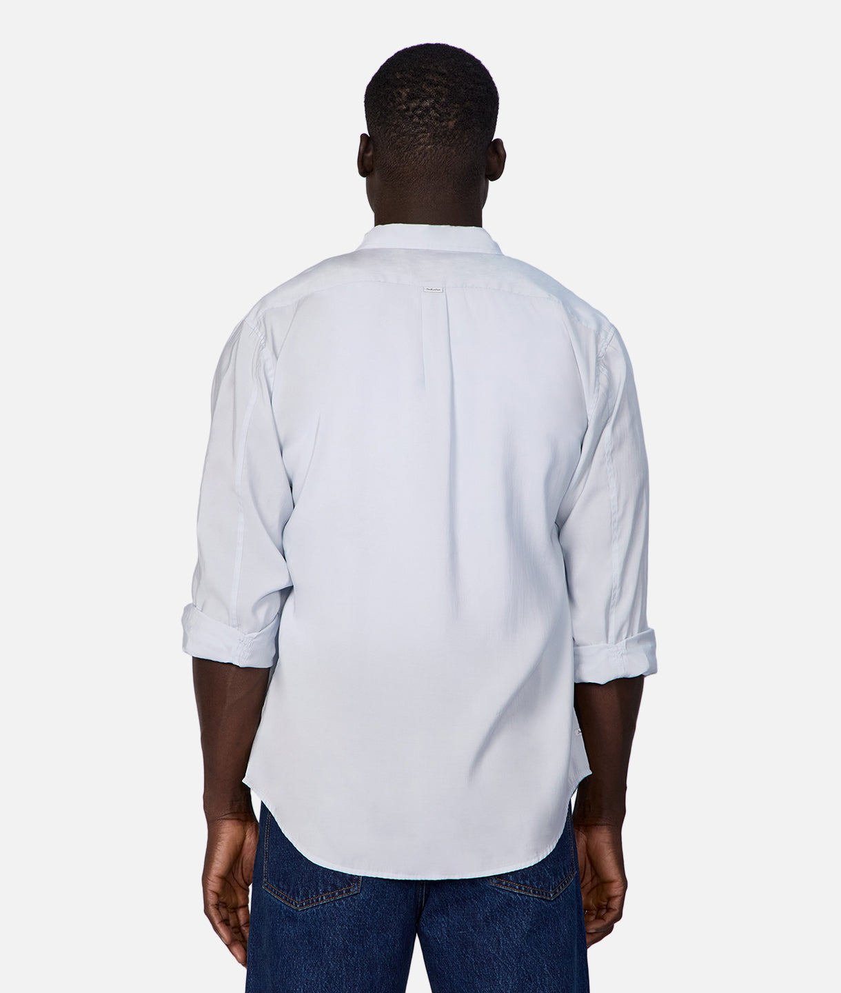 Eaton Long Sleeve Shirt for Men - Ice Blue Casual Button Down Shirt | Perfect for Office, Business, and Everyday Wear