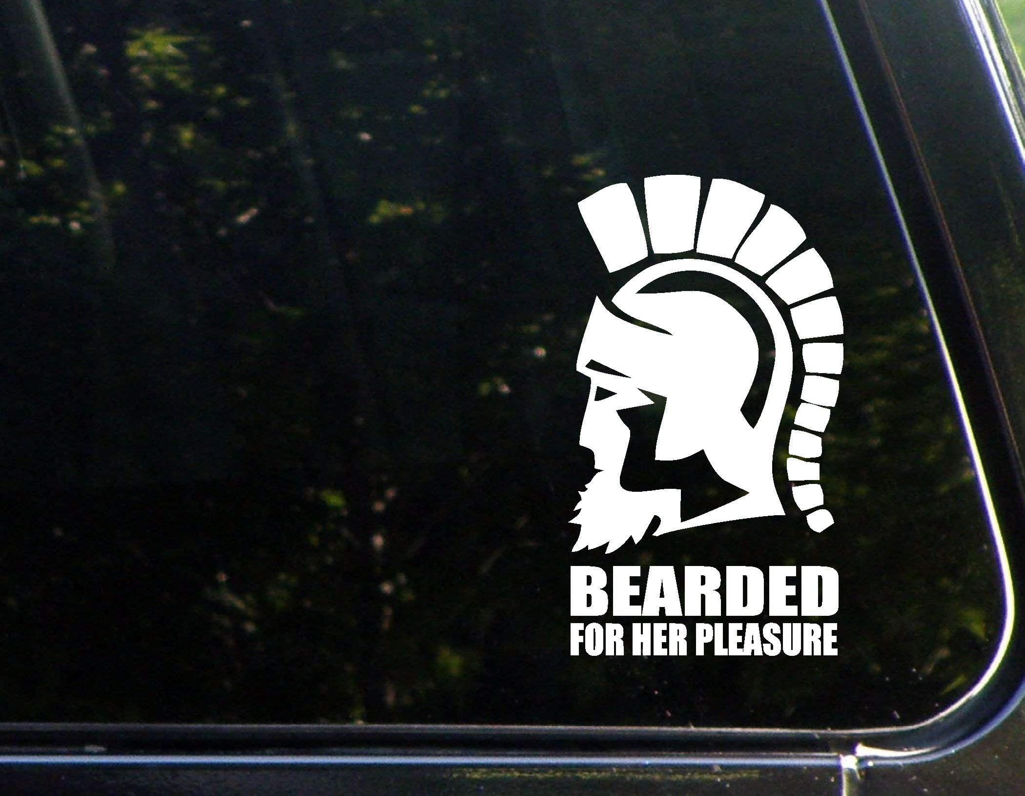 Bearded for Her Pleasure Die Cut Vinyl Decal Sticker (4