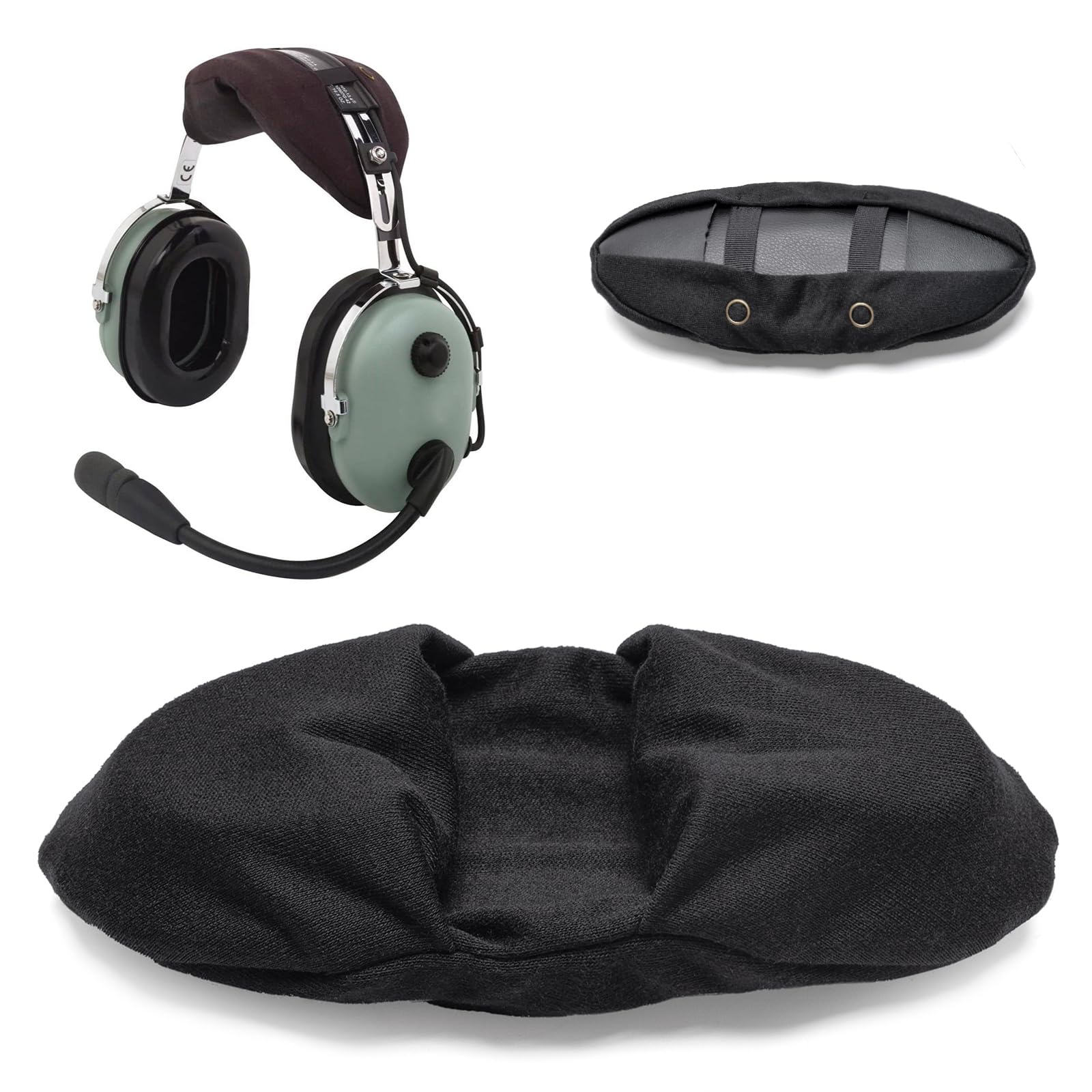 Super Soft Foam Headband Cushion Pad for David Clark H10-Series Aviation Headsets - Compatible with H-PC, H-USB Computer Headsets & 10S/DC Stereo Headsets - Comfort Upgrade for Pilots, Gamers & Office Use