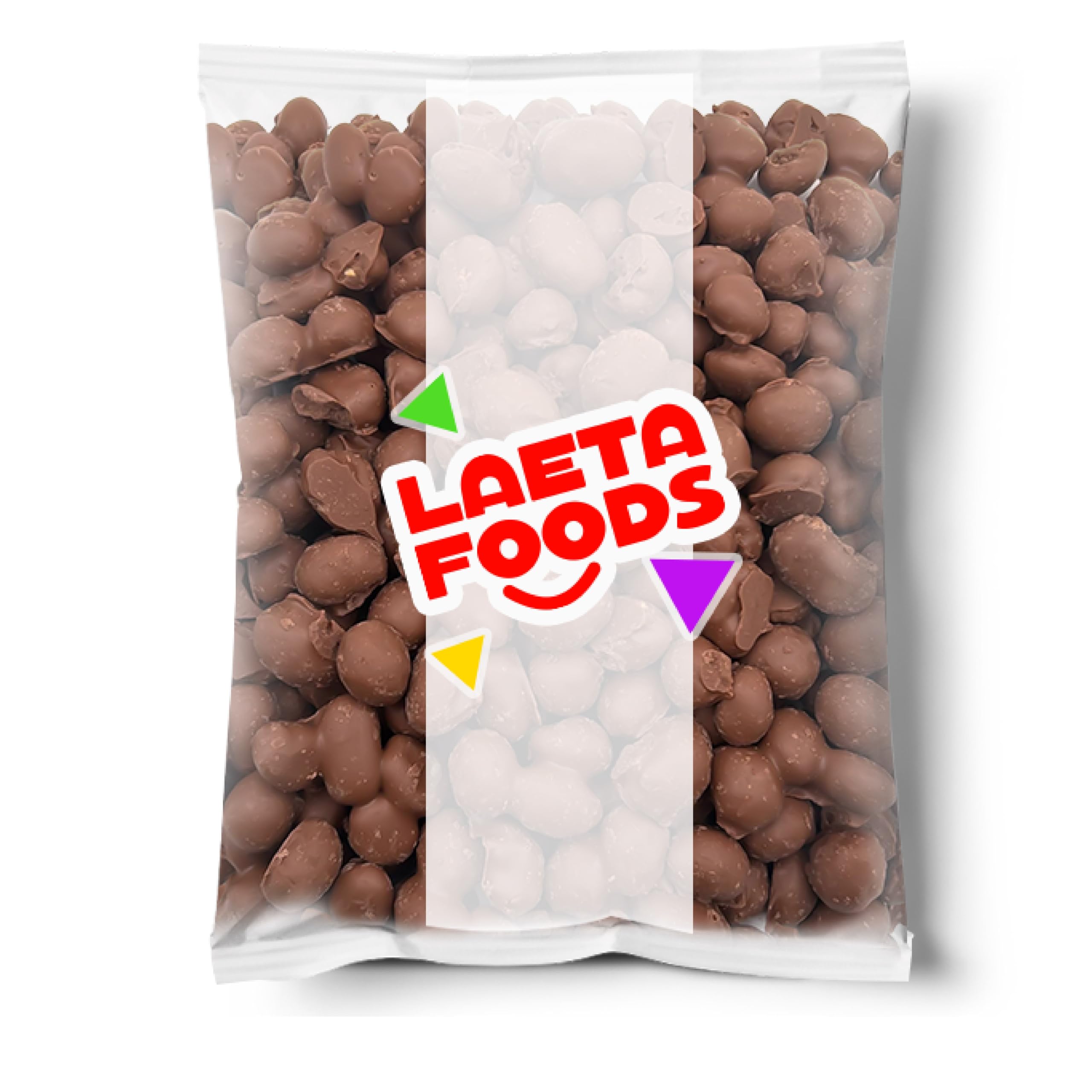 Premium Milk Chocolate Double Dipped Peanuts Candy - 2 Pound Bulk Bag | Gourmet Chocolate Covered Peanuts for Snacking, Gift Baskets & Party Treats