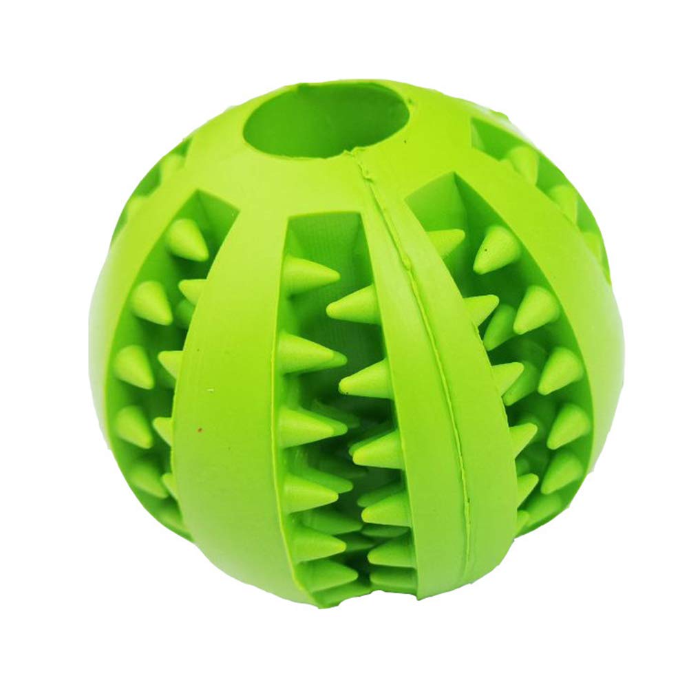 SONGBIRDTH 5Pcs Dog Chew Toys - Soft Rubber Interactive Chew Balls for Small & Medium Dogs | Teeth Cleaning & Fun Playtime | Random Colors (Set of 5) - Perfect for Indoor Play, Training Rewards, and Dental Health
