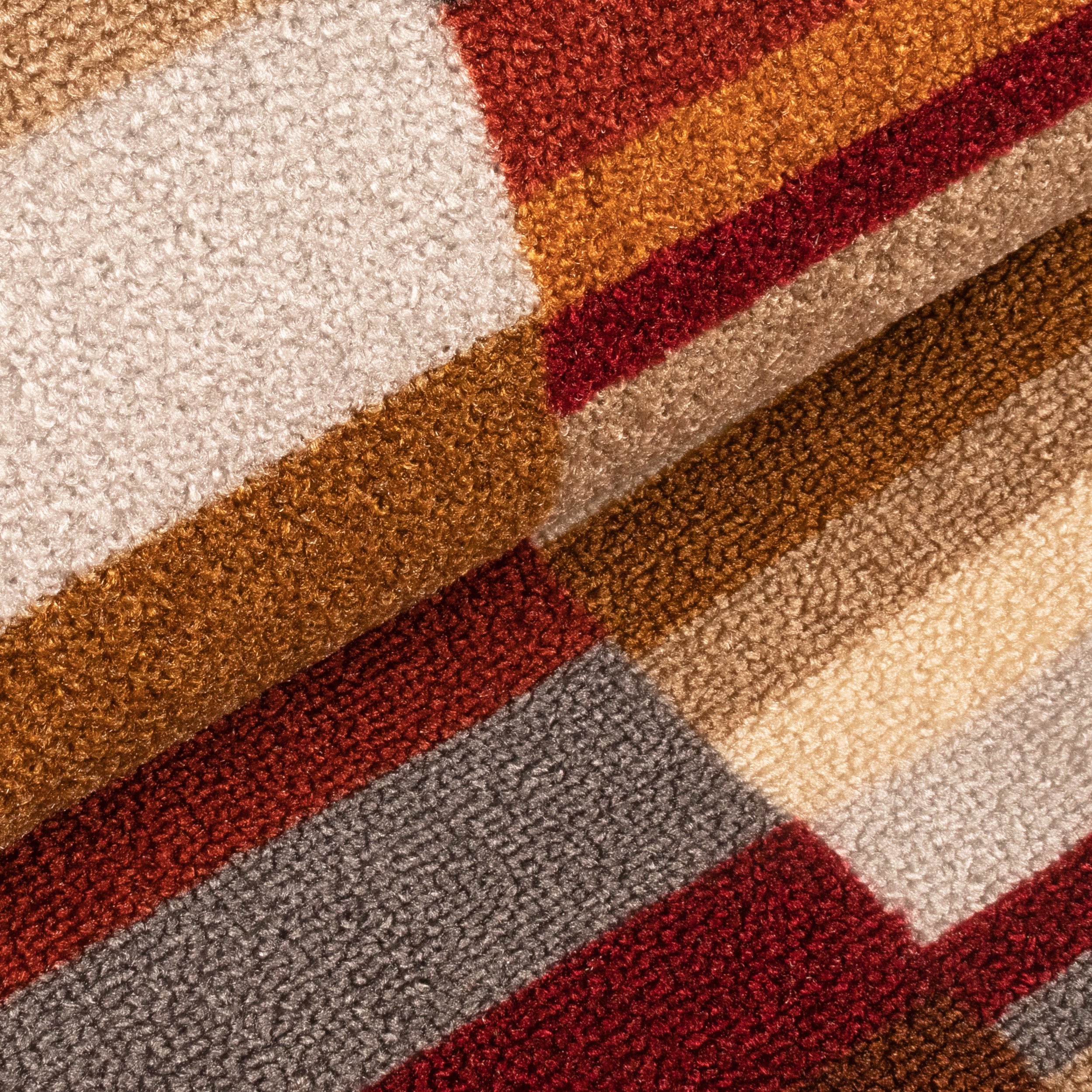 Arden Modern Striped Non-Slip Area Rug - Indoor/Outdoor Use for Living Room, Patio, Bedroom & Entryway | Water-Resistant & Durable Floor Mat