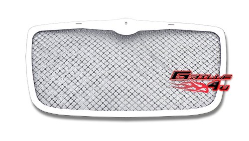 APS Compatible with Chrysler 300 & 300C 2005-2010 - Stainless Steel Chrome Mesh Front Grille Insert (R75300U) - Enhances Vehicle Style & Protection for Daily Driving & Car Shows