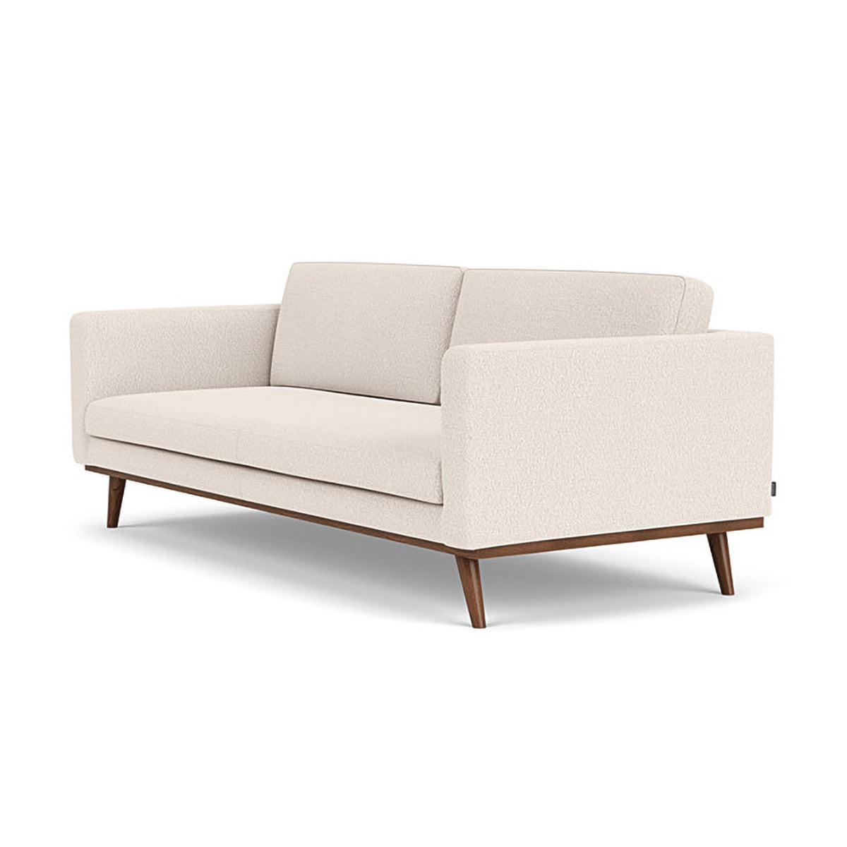 Johan Fabric 3-Seater Sofa - Comfortable Living Room Couch for Small Spaces | Perfect for Apartments, Dorms & Cozy Homes