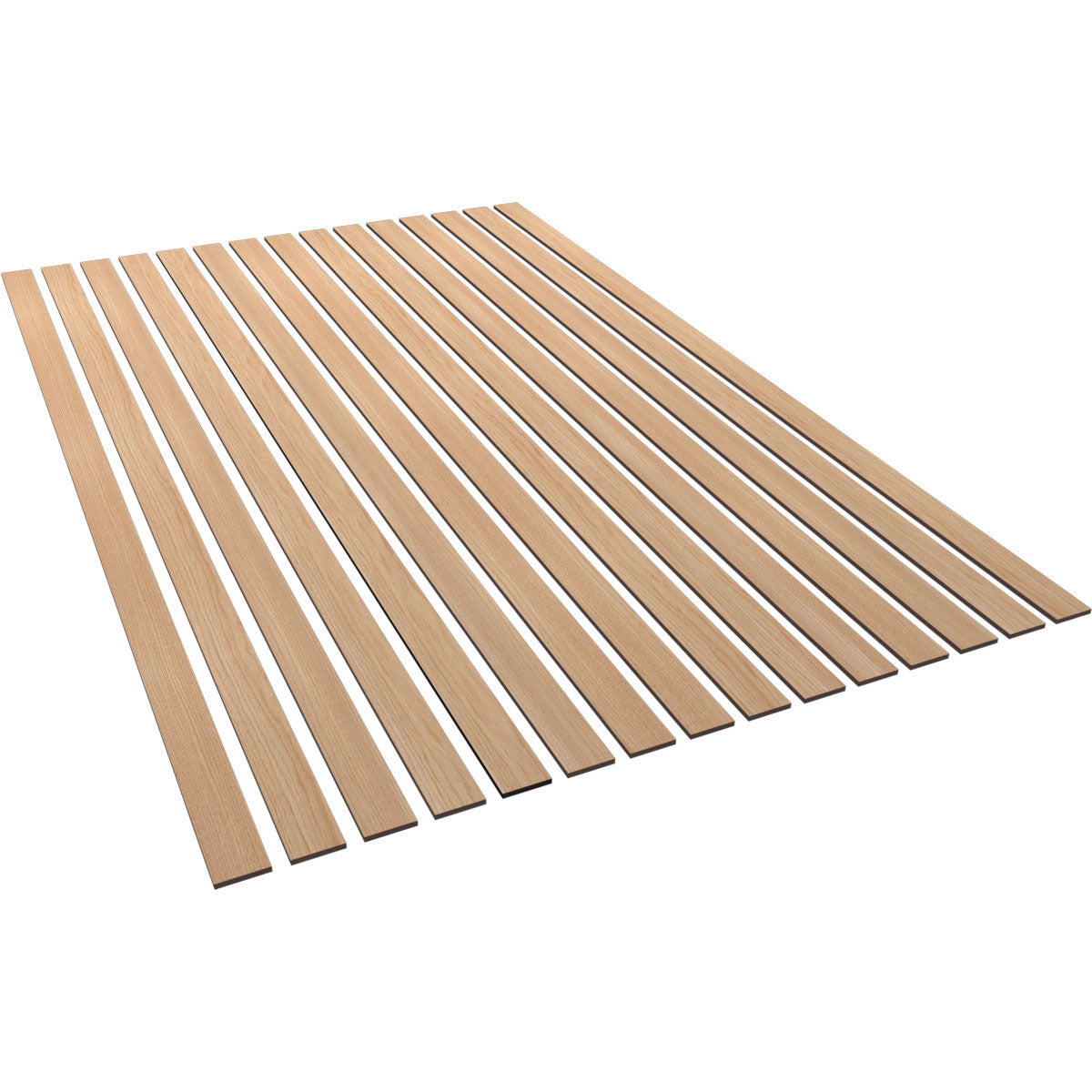 Adjustable Wood Slat Wall Kit - Modern DIY Room Divider & Decorative Panel for Home & Office - Perfect for Living Room, Bedroom, or Workspace Partitions