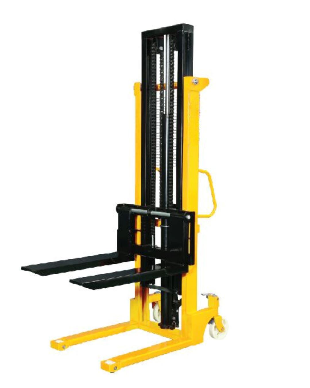 1 Ton Manual Hand Stacker with 2.5m Lift Height - Heavy Duty Nylon/PU Wheels | Model PT CTY EH1T/2.5M | Ideal for Warehouse, Factory & Logistics Loading/Unloading Operations