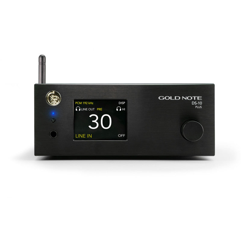 Gold Note DS-10 High-End Network Audio Streamer & DAC/Preamplifier - Audiophile Music Player for Home Theater & Hi-Fi Systems (Demo Available)