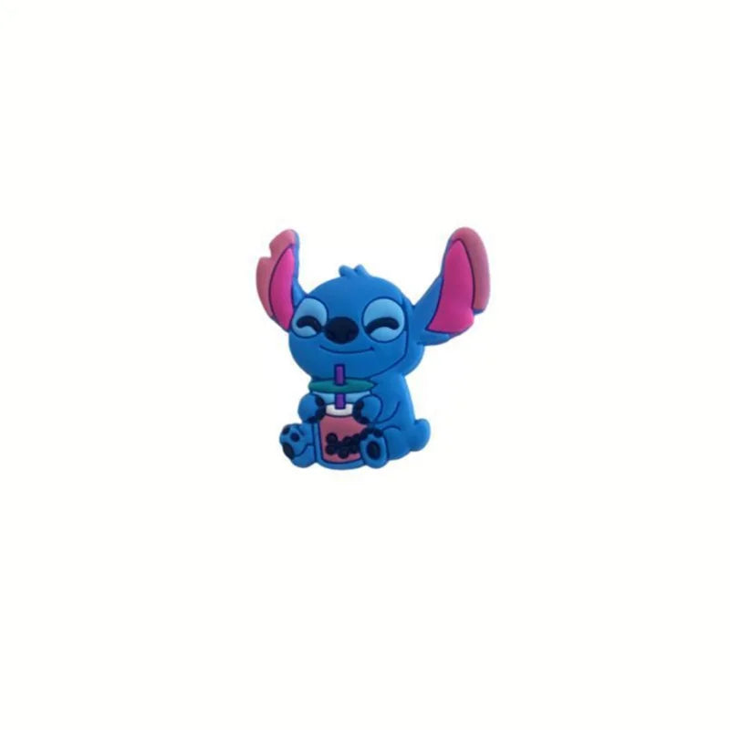 Cute Stitch Shoe Charms for Clogs & Sandals - Adorable Shoe Decor Pins for Kids & Women - Perfect Gift for Disney Fans & Shoe Lovers (Great for Parties, Gifts & DIY Shoe Customization)