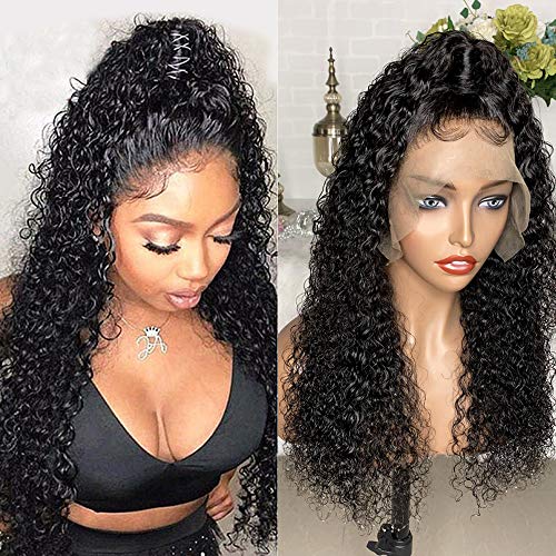 13x6 Full Lace Front Wigs for Black Women - 22 Inch 150% Density Human Hair Wig with Baby Hair | Natural Look for Daily Wear, Cosplay & Special Occasions