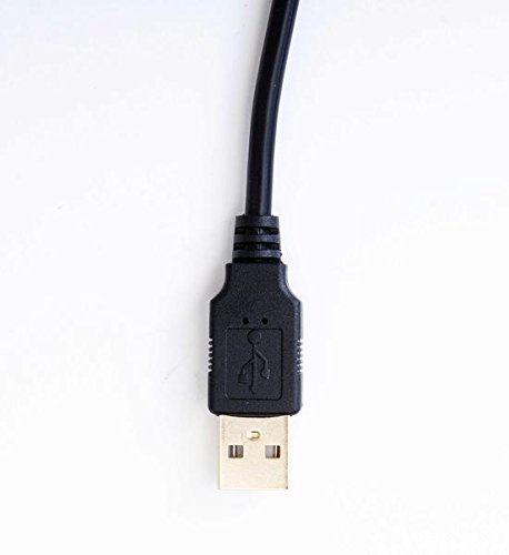 8 Feet USB Cable for Thermal Receipt Printers - Compatible with WELQUIC, Arturia MicroBrute, Elektron Digitone & Fujitsu fi-7162 - Fast Data Transfer for POS Systems, Synthesizers & Document Scanners