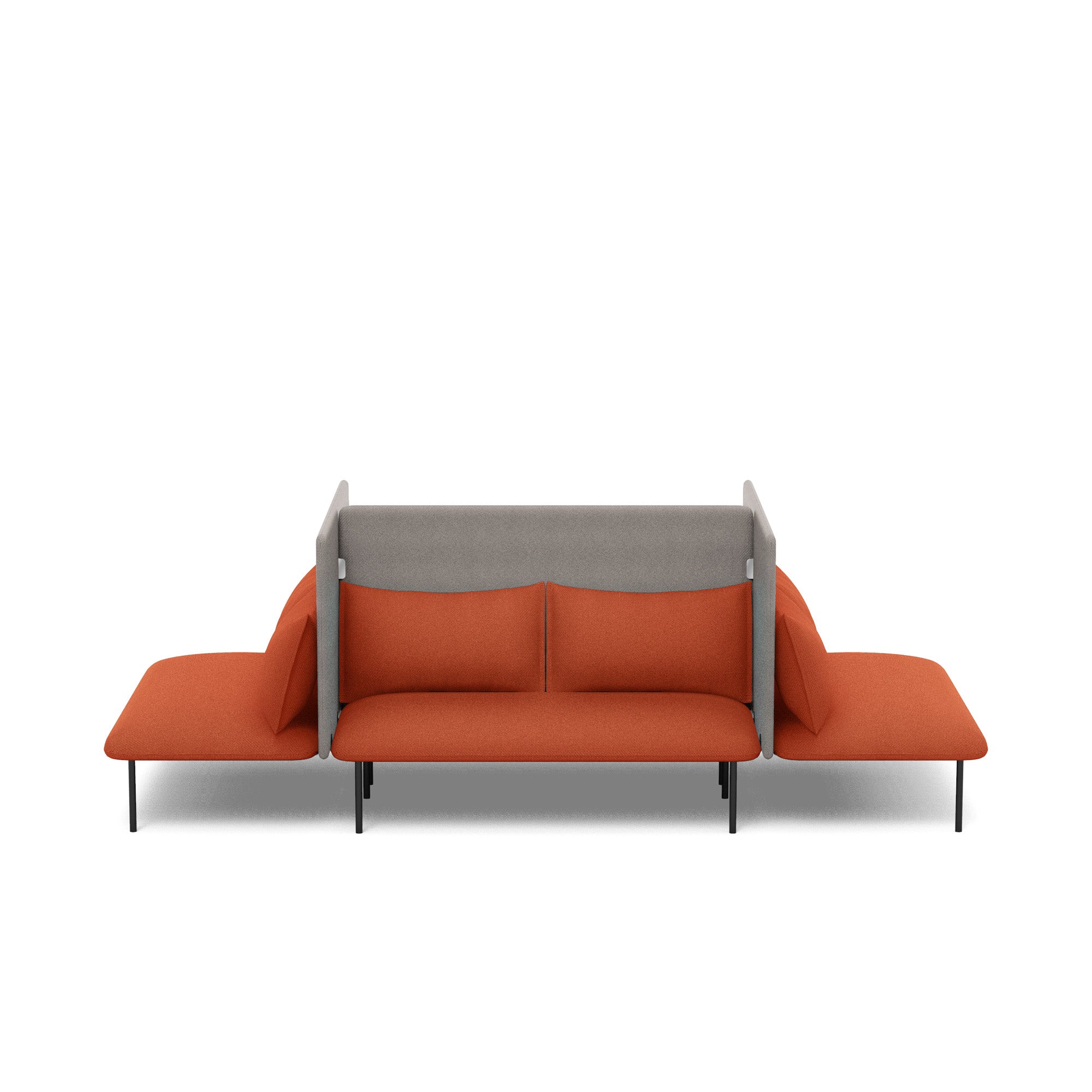 QT Adaptable Focus Lounge Sofa - Modern Modular Sectional Couch for Living Room, Office & Small Spaces - Perfect for Relaxing, Entertaining & Home Decor