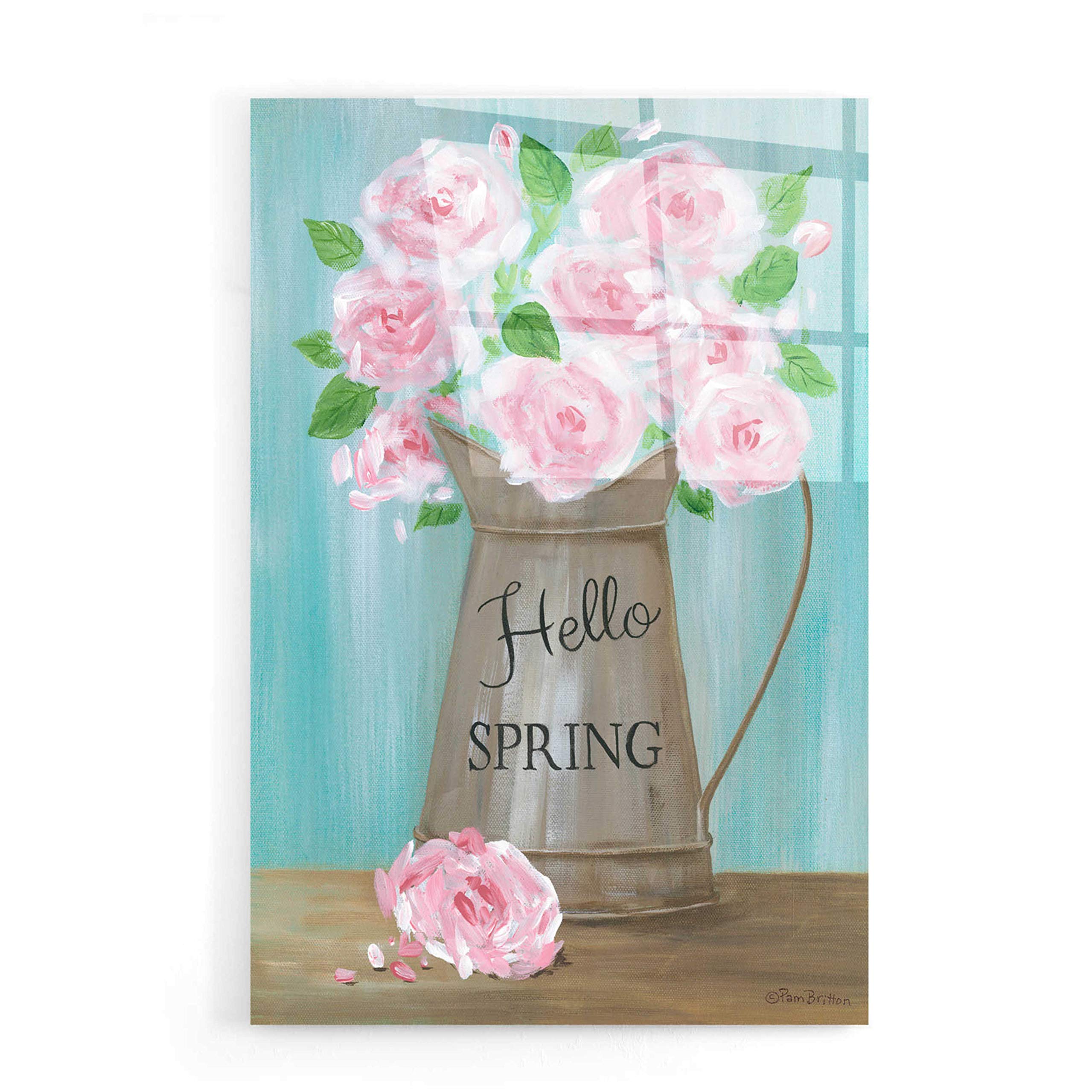 Epic Art 'Hello Spring Roses' by Pam Britton - 16