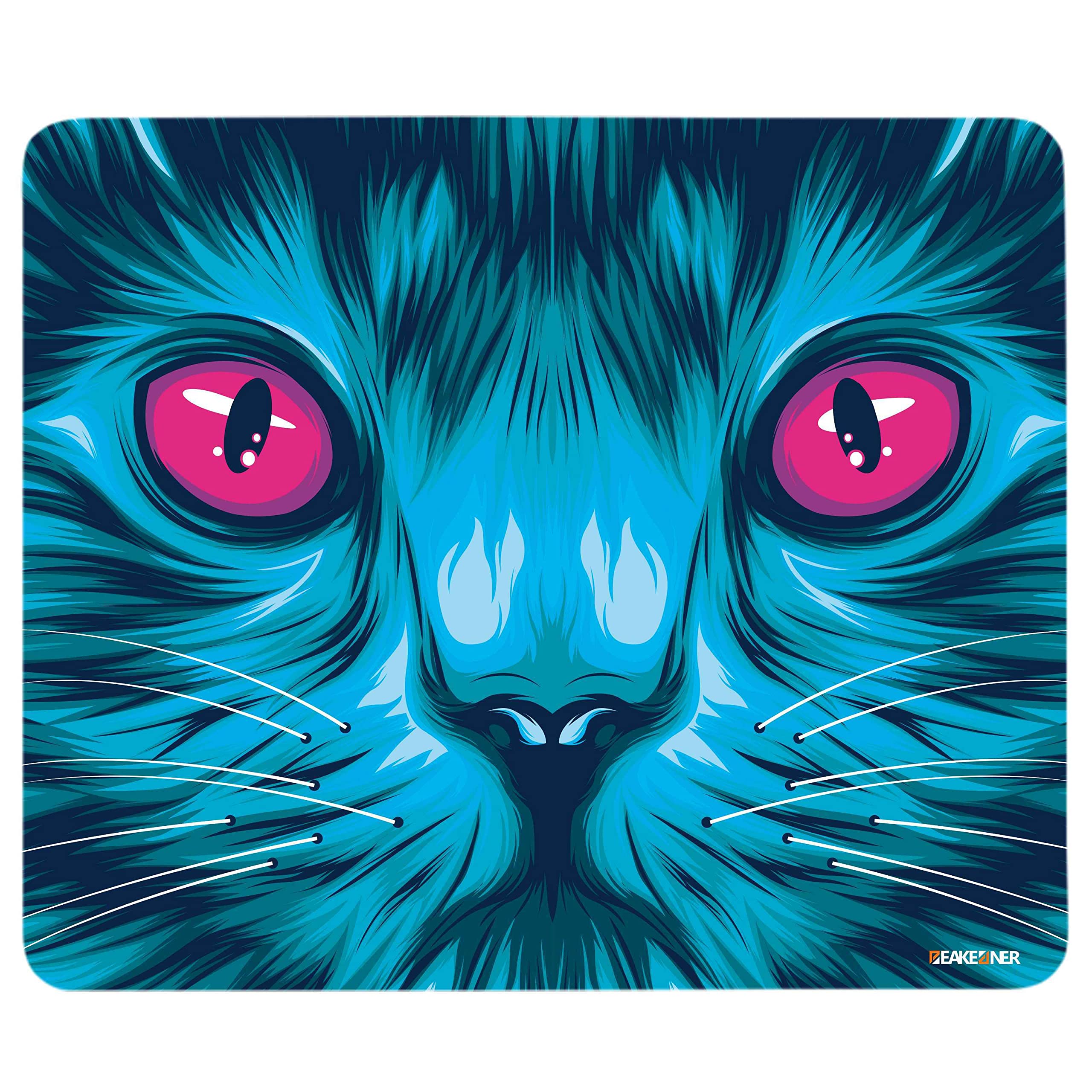 Likness Personalized Mouse Pad - Premium Anti-Slip Rubber Base, Ultra Soft & Washable Computer Mouse Pad for Office & Home - Perfect for Gaming, Work & Study